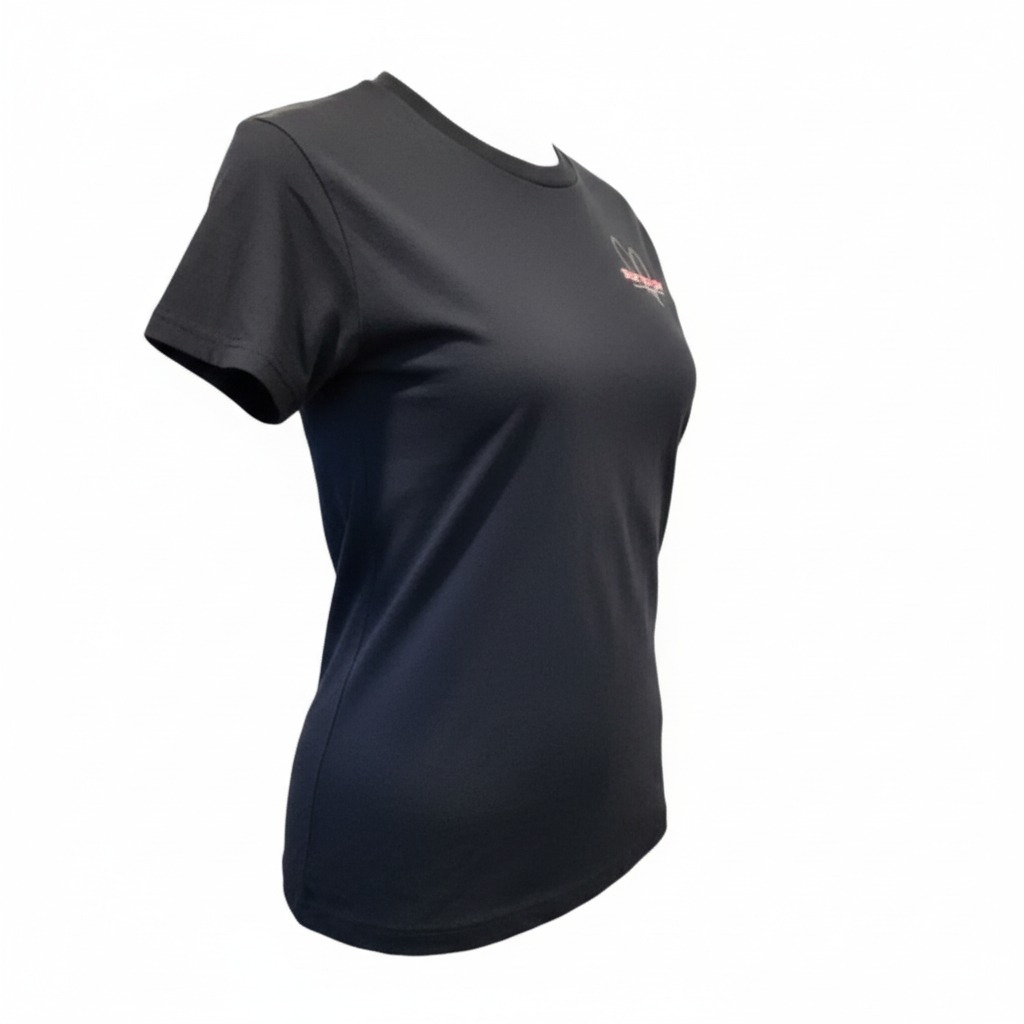 Black TrustYourHeart Tee - Side