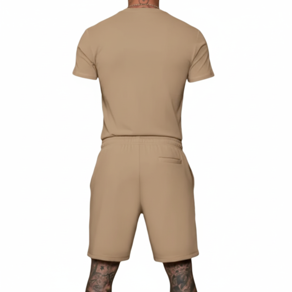 Logo Short Set Color 3 - Back View