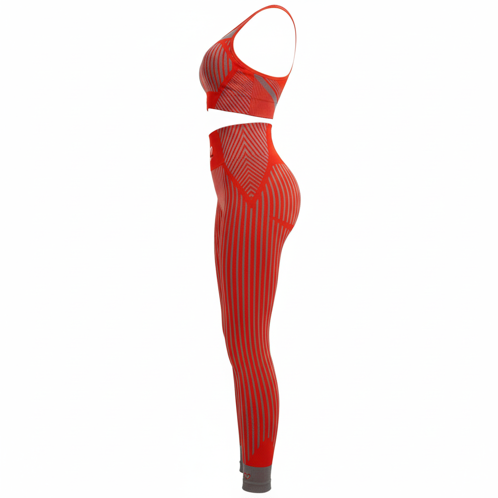 TYH Stripped Fitness Set - Side View