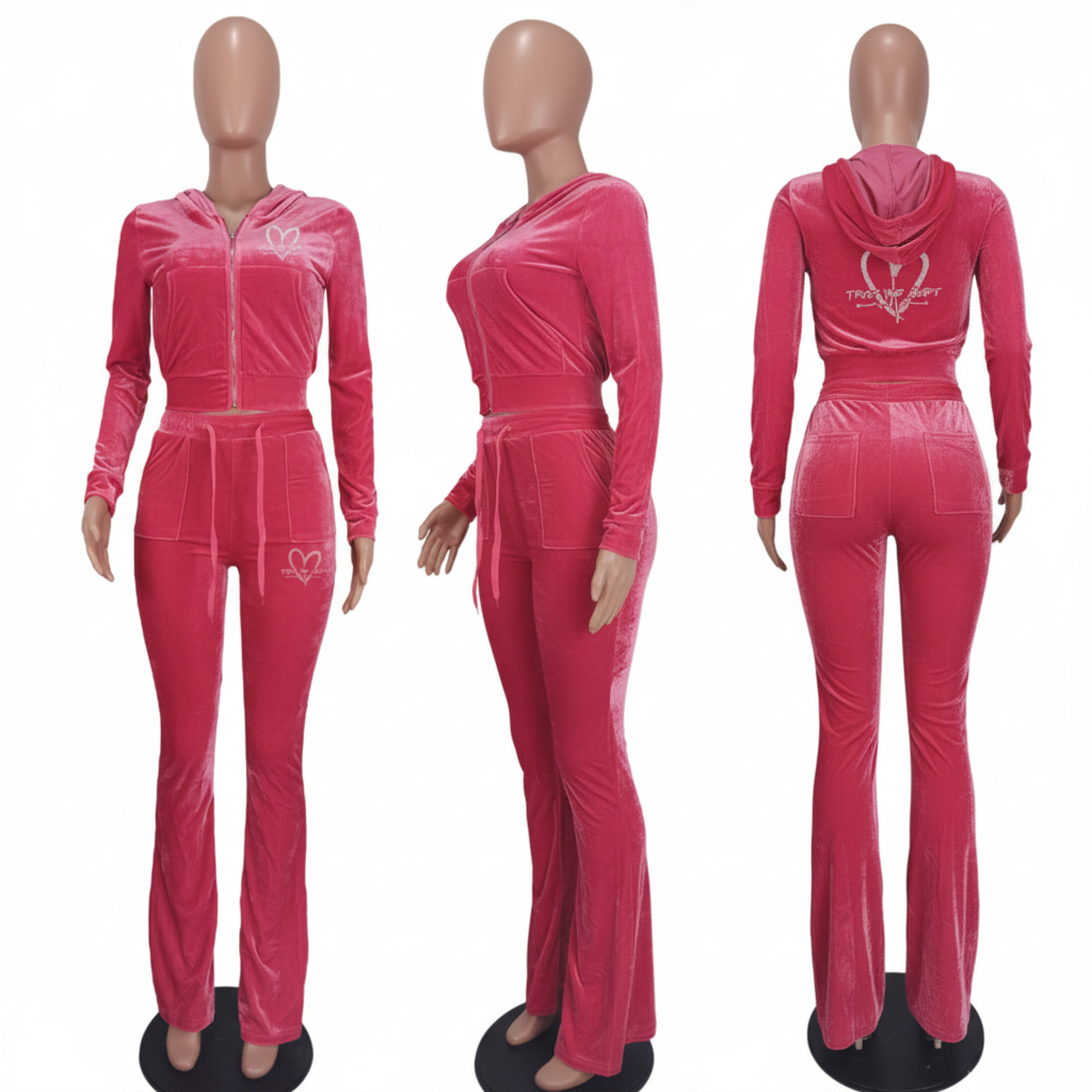 Velvet Tracksuit - Photo 4