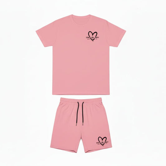 Mens TrustYourHeart Logo Short Set