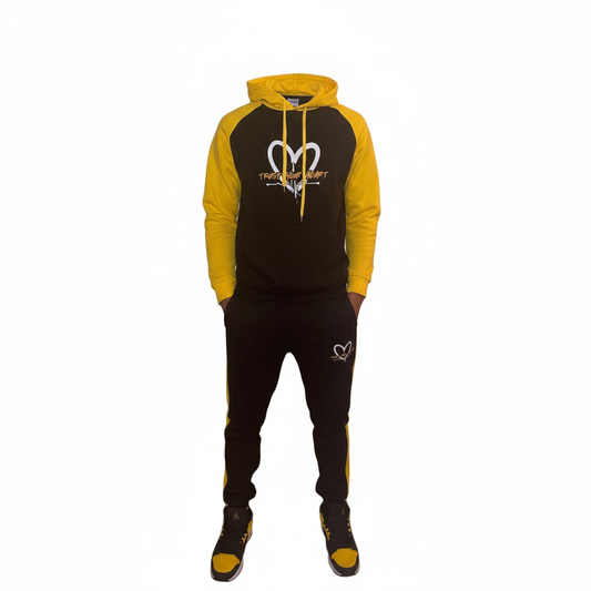 Black & Yellow TYH Set - Front White Background