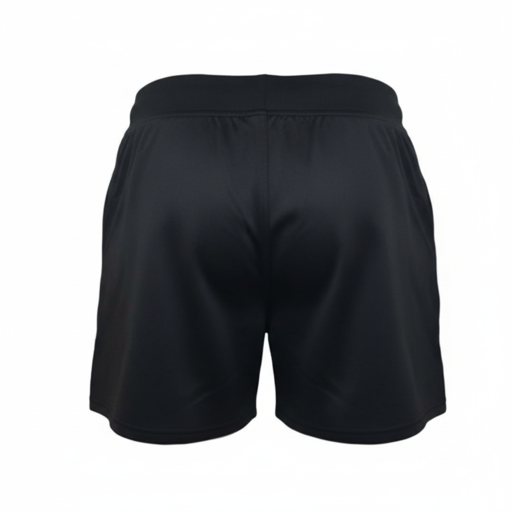 TYH Blk and Lime Shorts - Back View