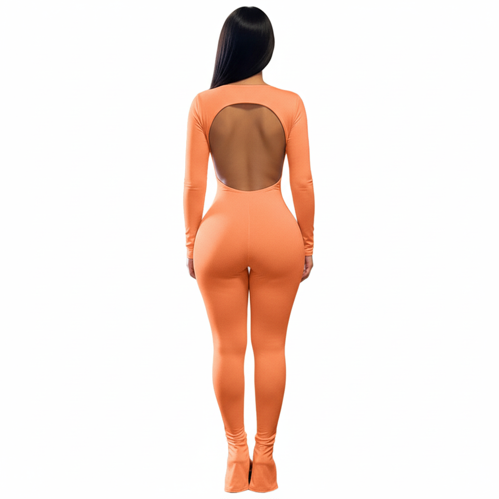 Orange Jumpsuit - Back