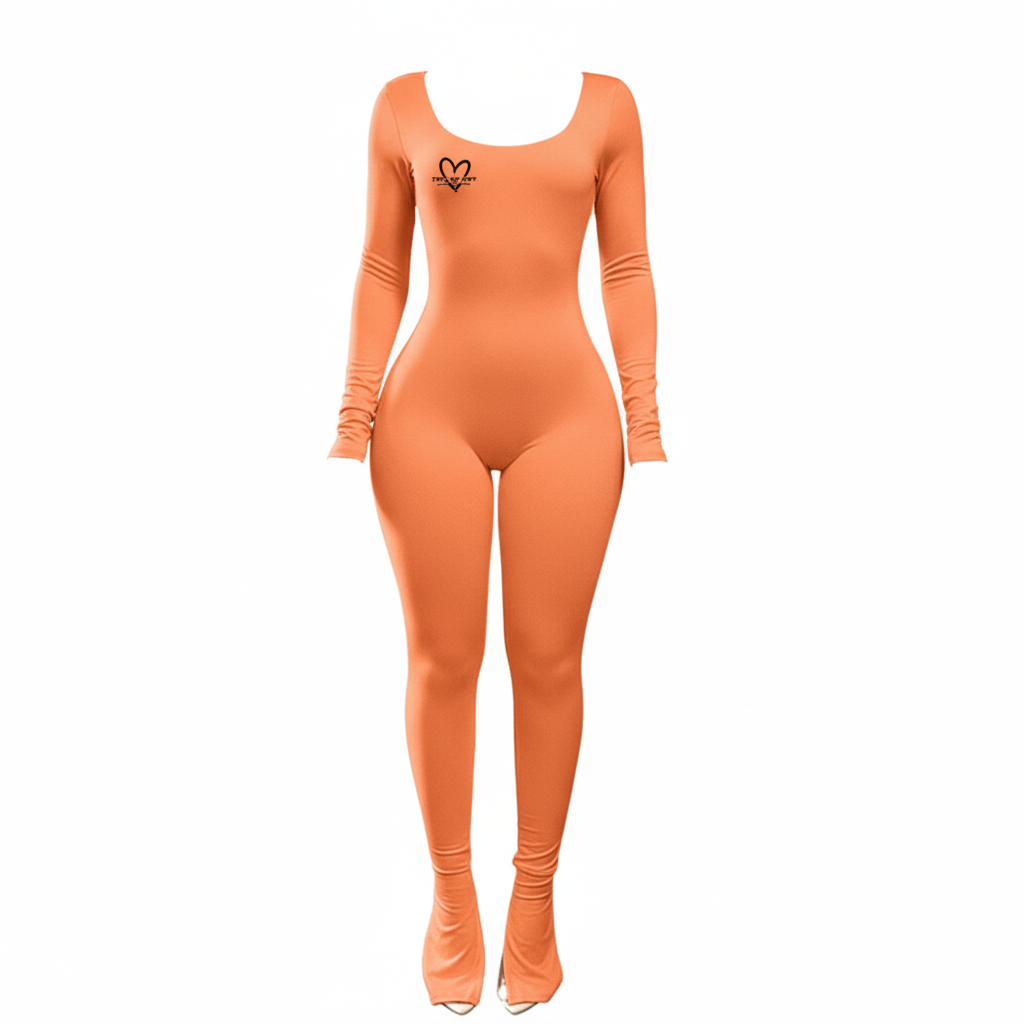 Orange Jumpsuit - Front