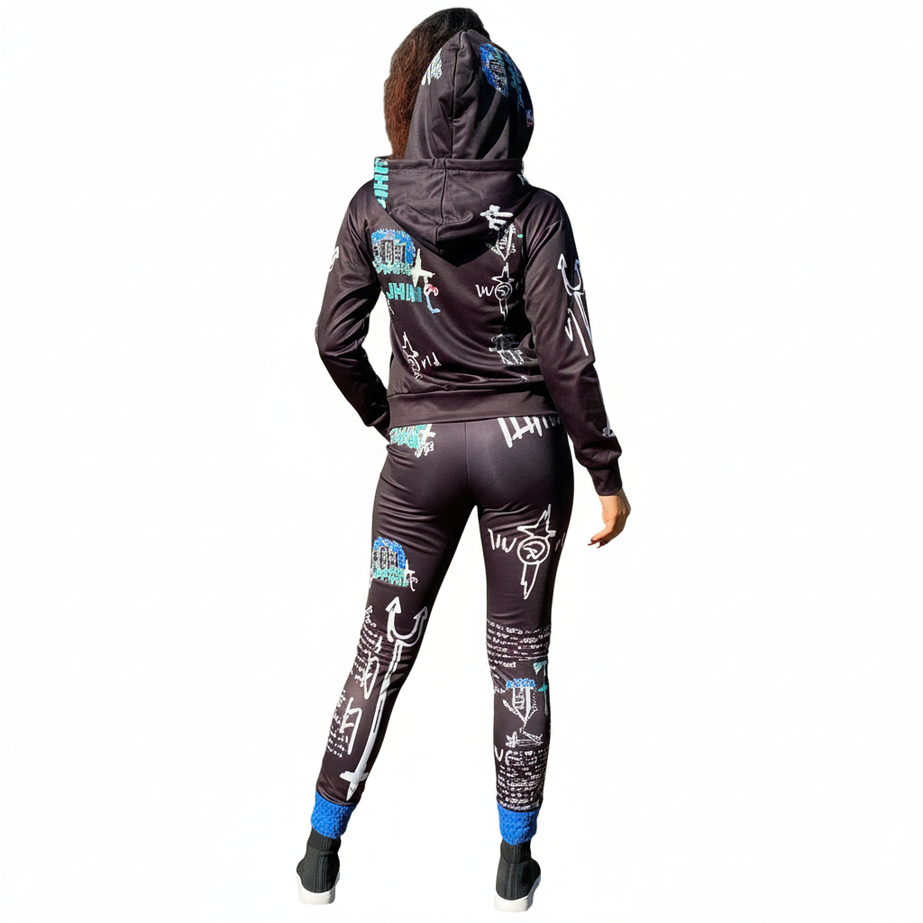 Drip Two Piece Set - Back View
