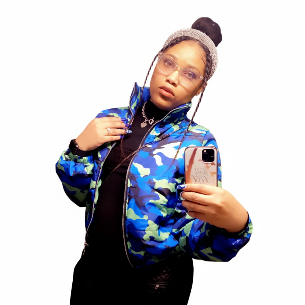 Womens Jacket - White Background