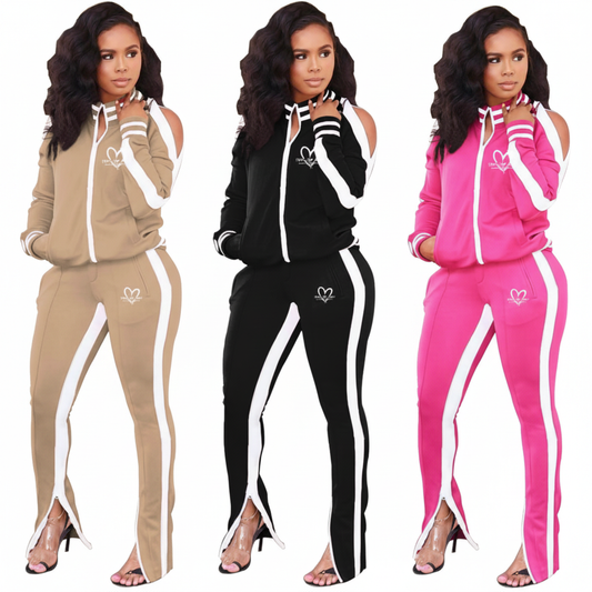 Womens Jogger Suit - Front