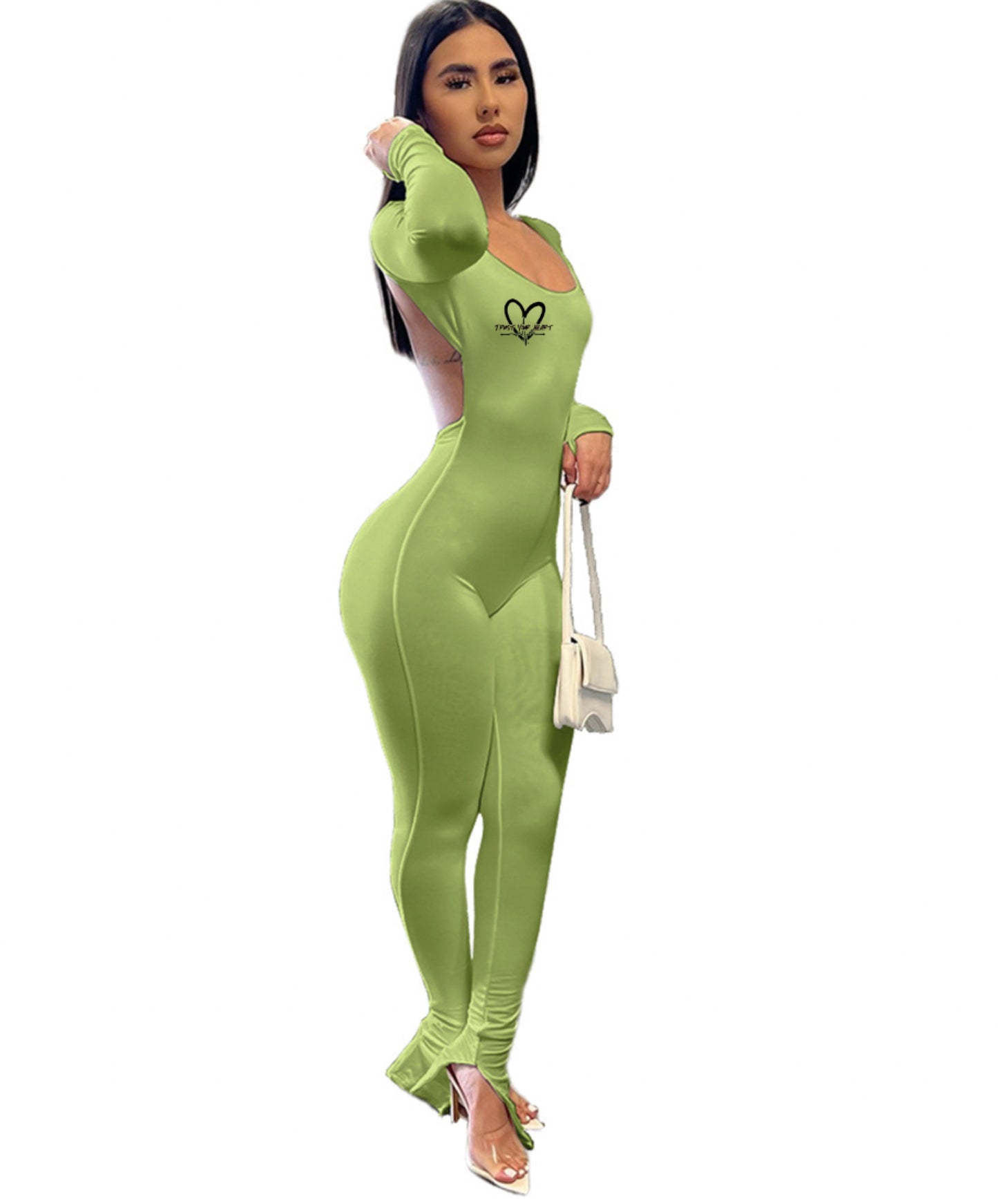 TrustYourHeart Backless Sexy OnePiece Jumpsuit