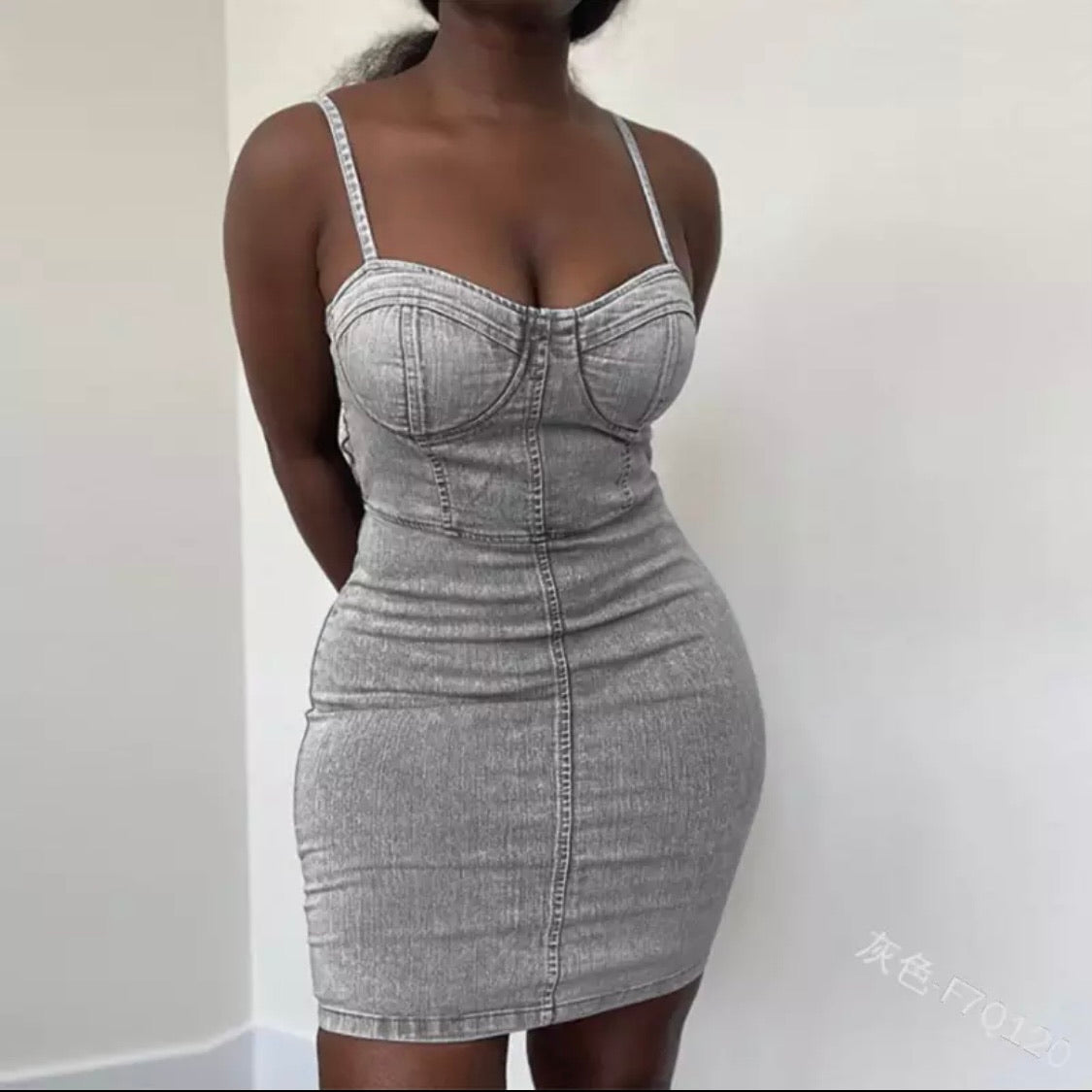 Jean look Casual Dress